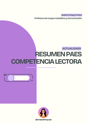 Resumen PAES 2025