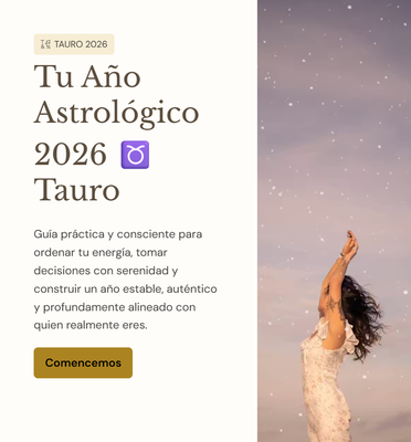 ♉ TAURO — Tu Año Astrológico 2026