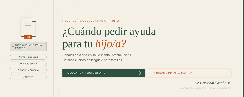 Guía gratuita ¿Cuando pedir ayuda para tu hijo/a?