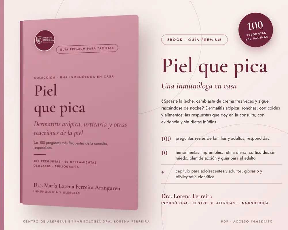 Una Inmunologa en casa: Cuando pica la piel. 100 preguntas respondidas.