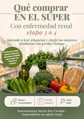 Guía Práctica del Supermercado para Enfermedad Renal