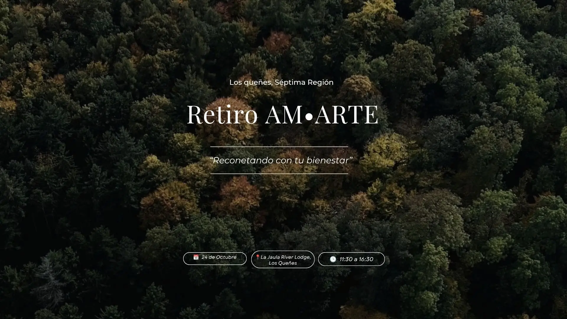 PRE-VENTA: Retiro AM•ARTE “Reconectando con tu bienestar”